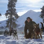Gordon Buchanan with sled dogs in Canada’s Yukon
