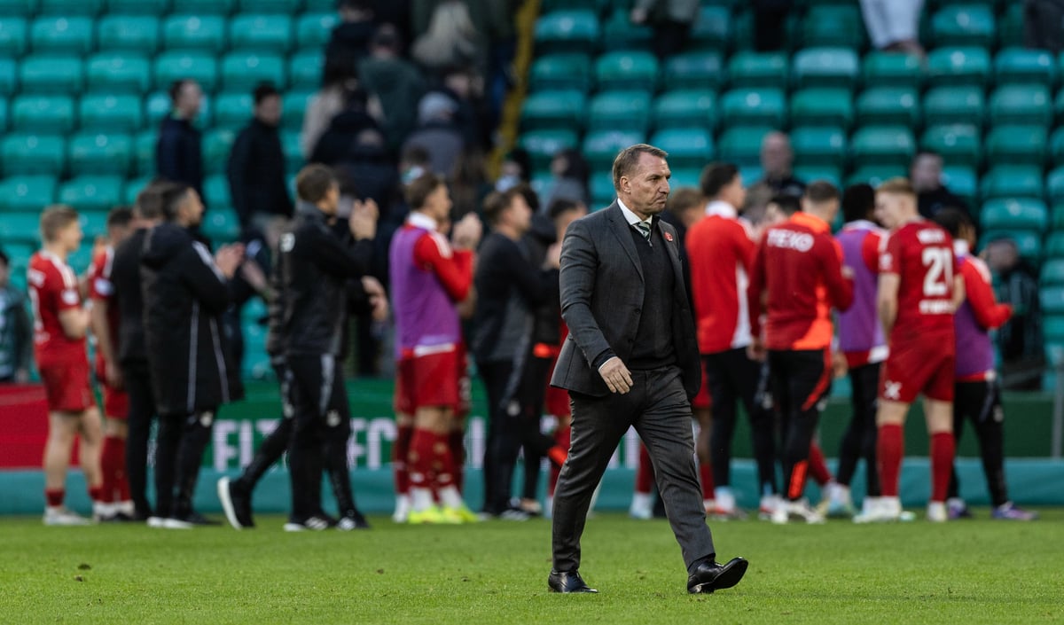 Celtic have their 'big problem' unmasked in Aberdeen draw as duo get it in  the neck amid glaring issue